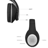 Bluetooth Wireless Over Ear Stereo Kopfhörer Faltbar Leicht TF Deep Bass – Bild 5