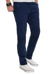A. Salvarini Herren Designer Chino Stoff Hose Chinohose Regular Fit NEU AS016 – Bild 3