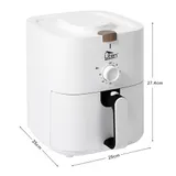 Heißluftfritteuse 4L Keine Fritteusen Airfryer Friteuse Fritteuse Weiß 1500W – Bild 9