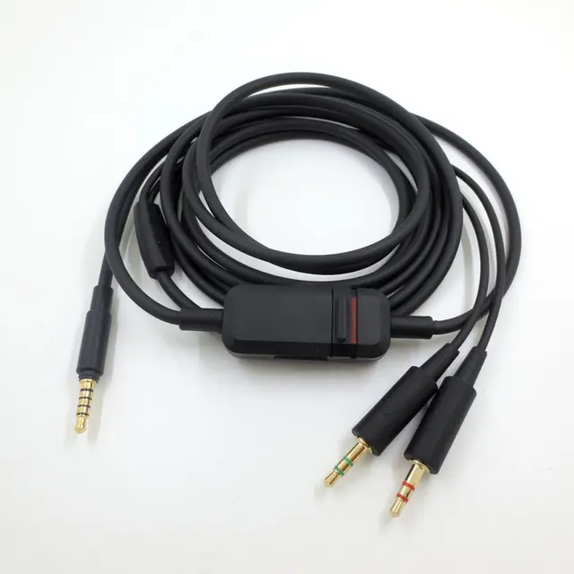 2,45 m Schwarz Kupfer Audiokabel für MMX300 Kopfhörer von für Beyerdynamic