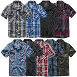 Brandit Roadstar Shirt Herren Karo Hemd kurzarm Freizeithemd kariert S-7XL – Bild 2