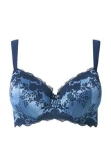 Ulla Popken Damen große Größen Bügel BH Softcups Spitze 843650 – Bild 9