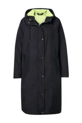 Laurasøn Damen Funktionsmantel Kapuze 2 Wege Zipper 837986 – Bild 10
