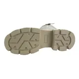 Damen Stiefel Übergangstiefel Leicht Gefüttert Blockabsatz Leder-Optik 36 38 39 – Bild 6