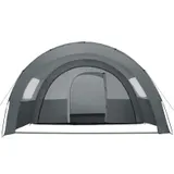 Tunnelzelt 6 Personen Familienzelt Gruppenzelt Camping Zelt Outdoor mit Vorzelt – Bild 12