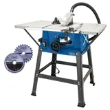 Scheppach Tischkreissäge HS100S 2000 W, mit Untergestell, 2 Tischverbreiterungen – Bild 1
