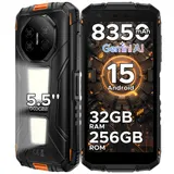 DOOGEE Fire3Max 5,5" Handy Smartphone Ohne Vertrag 32GB+256GB Android 15 8350mAh – Bild 1
