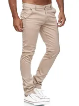 TAZZIO Chino | Slim Fit | Herren Stoffhose | Stretch | Designer Hose | 19530 – Bild 3