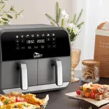 8L Heißluftfritteuse XXL Airfryer Fritteusen Heißluft Ofen Fritteuse Digitale – Bild 8