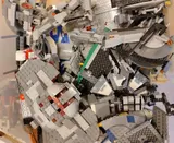 1 KG LEGO Kiloware STAR WARS Teile gebraucht Sets Ersatzteile Steine Raumschiffe – Bild 3