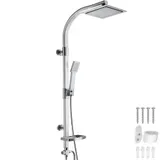 Duschsystem Regendusche Duschset mit Handbrause Seifenablage Duscharmatur Dusche – Bild 1