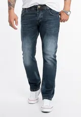 Herren Jeans Hose Blau Rock Creek Jeanshose Regular Fit Stonewashed RC-2279 NEU – Bild 2