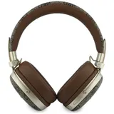 Guess Bluetooth 5.4 Wireless Headset ENC On-Ear Metal 4G Script Logo brown – Bild 2