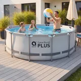 Pool Framepool Aufstellpool rund 366x100cm Schwimmbad Schwimmbecken ohne Zubehör – Bild 3