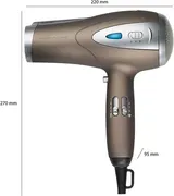 Fön Profi Haartrockner 2200 Watt Ionen Föhn Proficare PC-HTD 3113 braun – Bild 8