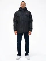 Herren Winterjacke Jacke Parka Rock Creek Herren Mantel Herrenjacke H-400 S-5XL – Bild 8