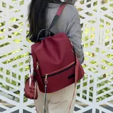 2 in 1 Rucksack Tasche Damen Schultertasche Umhängetasche Handtaschen Backpack – Bild 11