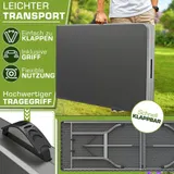 tillvex® Gartentisch 220 cm Buffettisch klappbar Klapptisch Campingtisch Garten – Bild 3