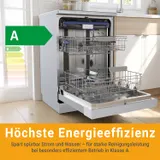 Spülmaschine 60cm Geschirrspüler LED Freistehend 7 Programme 14 Maßgedecke – Bild 4