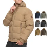 Indicode Herren Winterjacke Adeline-Steppjacke Übergangsjacke Kapuze Herrenjacke – Bild 7
