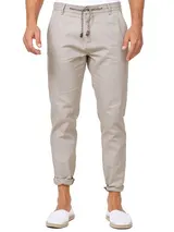 Indicode Herren Leinenhose Veneto-Stoffhose Sommerhose Herrenhose Chino Pants – Bild 1