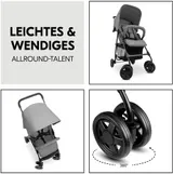 Hauck Sport Kinder Buggy Wagen SPORT Stahl Polyester Kunststoff grey – Bild 3