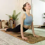 BACKLAxx®  Yogamatte Kork Naturkautschuk - Yoga Matte rutschfest Fitness Pilates – Bild 10