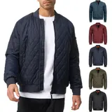 Indicode Herren Übergangsjacke Novak-Steppjacke Daunen Optik Männer Jacke – Bild 7