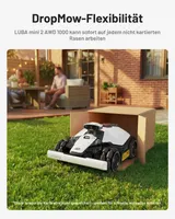 Mammotion LUBA Mini 2 AWD 1000 Mähroboter ohne Kabel bis 1000m² 80% Steigung APP – Bild 5