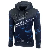 Baxboy Herren Pullover Hoodie Sweatjacke Longsleeve Sweatshirt Jacke Langarm Kap – Bild 1