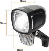 170 Lux LED E-Bike Fahrrad Scheinwerfer mit Reflektor Frontlampe Licht 8-48V DC – Bild 4