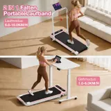 Laufband für Zuhause mit Steigung APP Elektrisch Klappbar Walking Pad bis 145kg – Bild 4