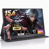 15,6 Zoll Portabler Monitor 1080P HDR IPS Bildschirm Mobiler Monitor für Laptop – Bild 1