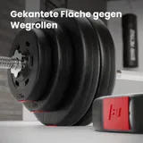 Hop-Sport Hantelset 39 KG Langhantel Langhantelstange Hantelcheiben Gewichte – Bild 5