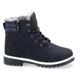 Kinder Winterboots Winterstiefeletten Gefüttert Warm Stiefel Winterschuhe 32 33 – Bild 2