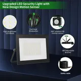 10W-100W LED Strahler Außen Fluter ohne/mit Bewegungsmelder Garden Scheinwerfer – Bild 7