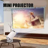 4K Mini Beamer Projektor HD 1080P LED Heimkino WiFi Bluetooth Tragbarer TV USB – Bild 2