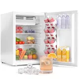 72,5 L Mini Kühlschrank mit Gefrierfach, Kühlschrank mit Obst- und Gemüsefach – Bild 1