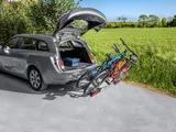 Eufab CROW PLUS Fahrradträger  für 2 Fahrräder erweiterbar Heckträger abklappbar – Bild 4