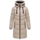 Marikoo Damen Winter Mantel Winterjacke Stepp Jacke gesteppt lang warm B978 NEU – Bild 6