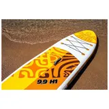 SUP Board Komplettset Allround Stand Up Paddle Surfboard Paddling 120kg Gelb – Bild 14