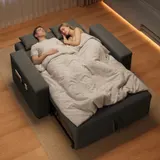 3-in-1 Schlafsofa ausziehbar,Sofa 2 sitzer mit Schlaffunktion – Bild 10
