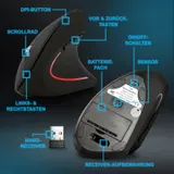SET: Mechanische USB Gaming Tastatur RGB LED & Ergonom. Funkmaus QWERTZ Layout – Bild 9