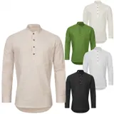 Herren Hemd Schlupfhemd Hemden Regular Fit Herrenhemd Sommer H-346 S-5XL NEU – Bild 4