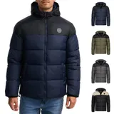 Indicode Herren Winterjacke INBiviano-Herrenjacke Steppjacke Kapuze Männer – Bild 8