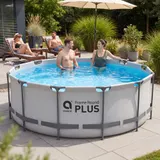 Pool Framepool Aufstellpool rund 366x100cm Schwimmbad Schwimmbecken ohne Zubehör – Bild 8