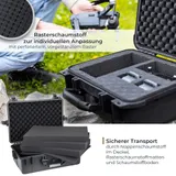 HMF Outdoor-Fotokoffer wasserdicht, Waffenkoffer mit Rasterschaumstoff, ODK100 – Bild 3