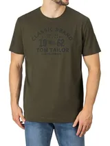 Tom Tailor Tshirt Herren Baumwolle Regular Fit 4er Pack Set Rundhals Kurzarm – Bild 3