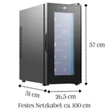 Weinkühlschrank Weinkühler Weinschrank Mini Kühlschrank Weinklimaschrank Minibar – Bild 7