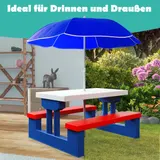 Kindersitzgruppe Sitzgarnitur Kinder Kindermöbel Garten Tisch Bank Sonnenschirm – Bild 7